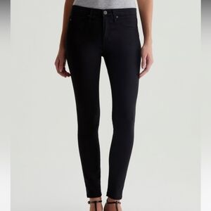 AG Adriano Goldschmied Women's The Legging Ankle Super Skinny Jean Super Black